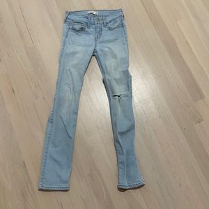 Abercrombie kids size 10 skinny jeans